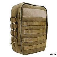 Штурмовой рюкзак быстросъемный 10 л Cordura Койот, Армейский тактический рюкзак для военных