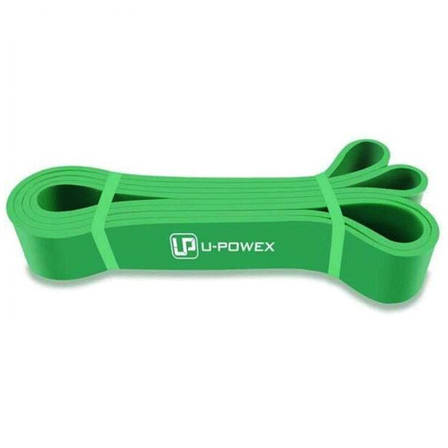 Гумова петля для фітнесу U-Powex Зелена (23-56 кг), фото 2