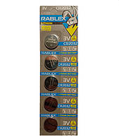 Батарейка Rablex CR2032 3 V - литиевая