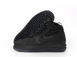 Чоловічі зимові кросівки Nike Lunar Force 1 Duckboot 17 Black 32540 чорні