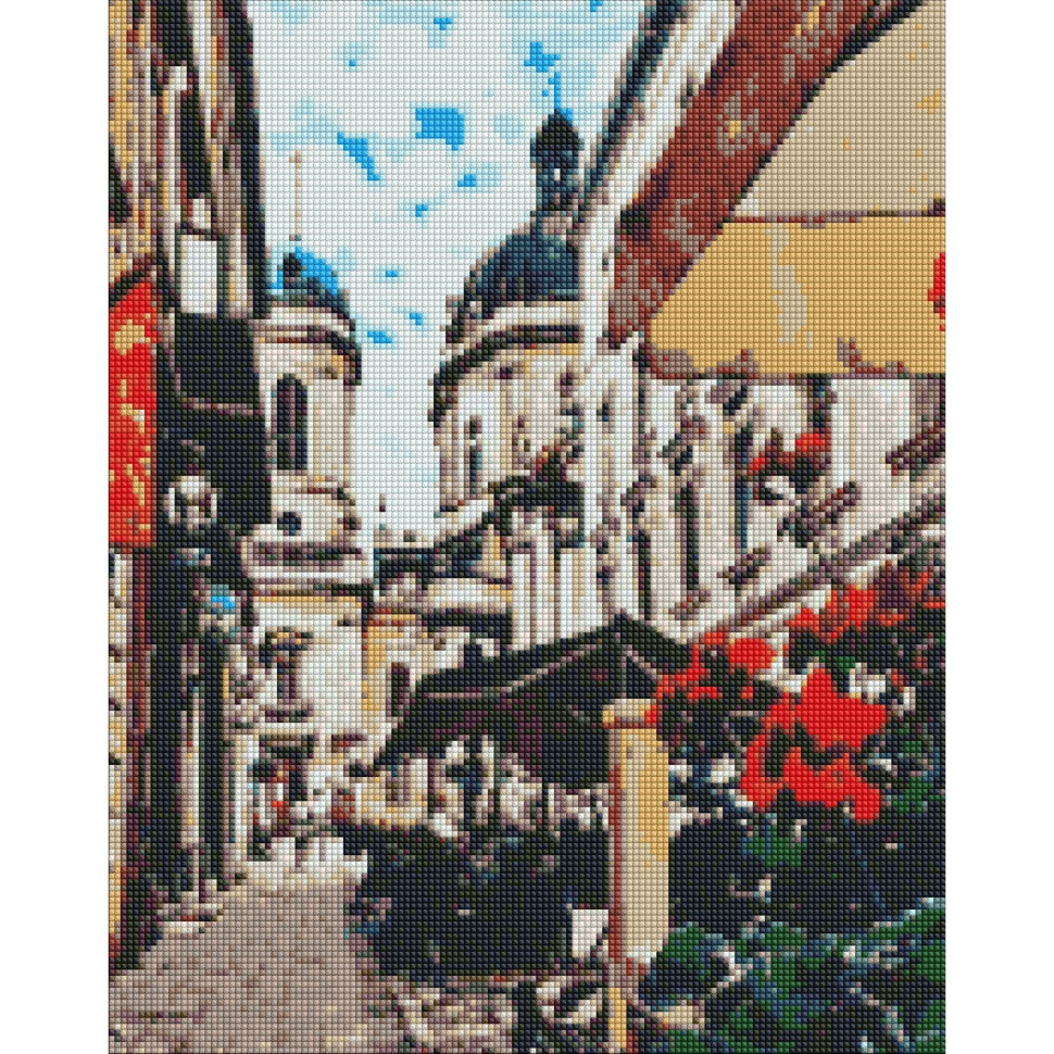 Алмазна мозаїка "Чарівний Львів" ©Личкоевген AMO7229 40х50 см Ідейка, фото 1