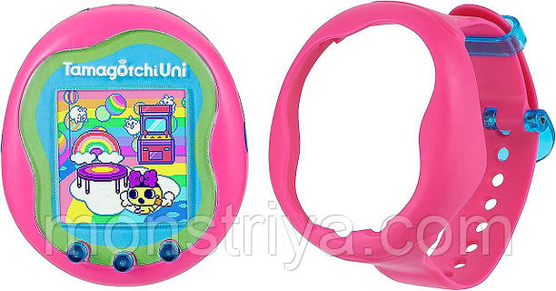 ТАМАГОЧИ ЮНИ РОЗОВЫЙ /TAMAGOTCHI UNI PINK BANDAI 2023, цена: 4880