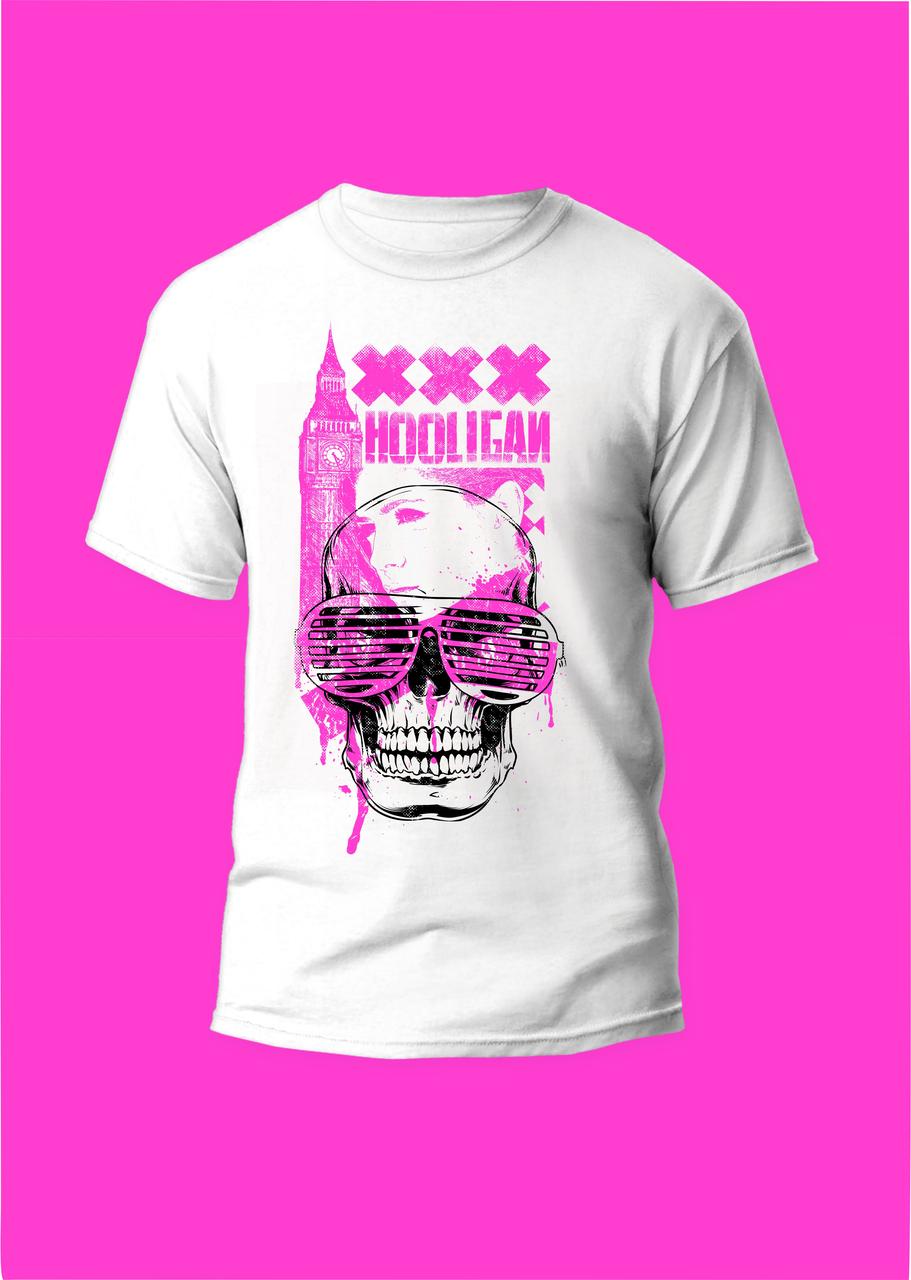 Футболка YOUstyle Hooligan 1063 White