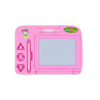 Магнітна дощечка для малювання (рожева) [tsi108373-TCI]