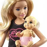 Кукла Барби Скиппер Няня Barbie Skipper Babysitters GRP13