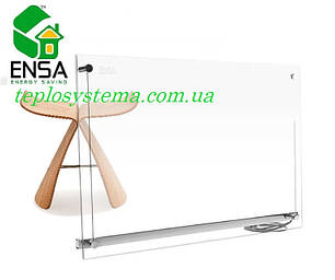 Скляний інфрачервоний нагрівач — Теплова електрична панель ENSA P750G — VISIO (Україна), фото 2