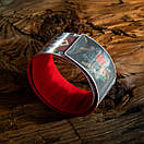 Стрічка-світловідбивач SoftReflector Ремінець. Етно. Червоний мотив, фото 2