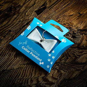 Світловідбивач SoftReflector Підвіска. Бант. синій