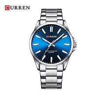 Часы CURREN 9090 BLUE DIAL 45MM JAPAN QUARTZ