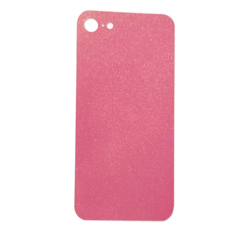 Захисна плівка-наклейка на кришку телефона для Apple iPhone 5C Блискітки Shine Pink