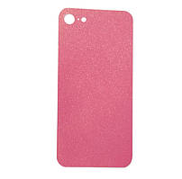 Захисна плівка наклейка на кришку телефона для Apple iPhone 7 plus / 8 plus (5.5") Блискітки Shine Pink