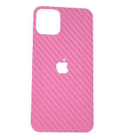 Захисна плівка-наклейка на кришку телефона для Apple iPhone 11 Pro (5.8") Carbon Pink