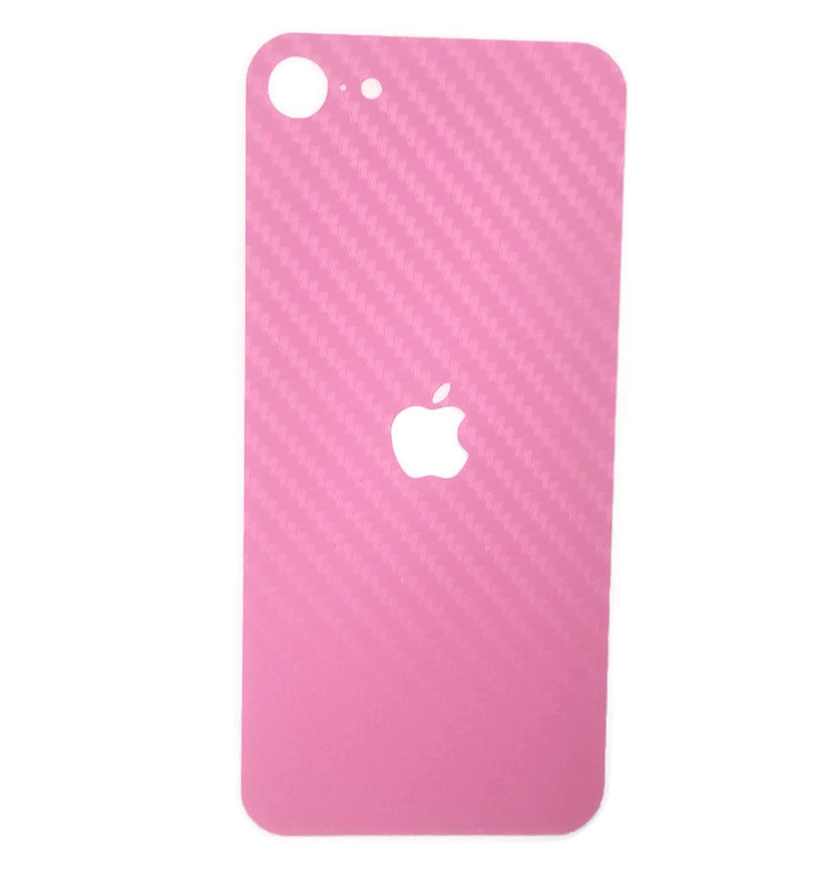 Захисна плівка-наклейка на кришку телефона для Apple iPhone 6/6s (4.7") Carbon Pink