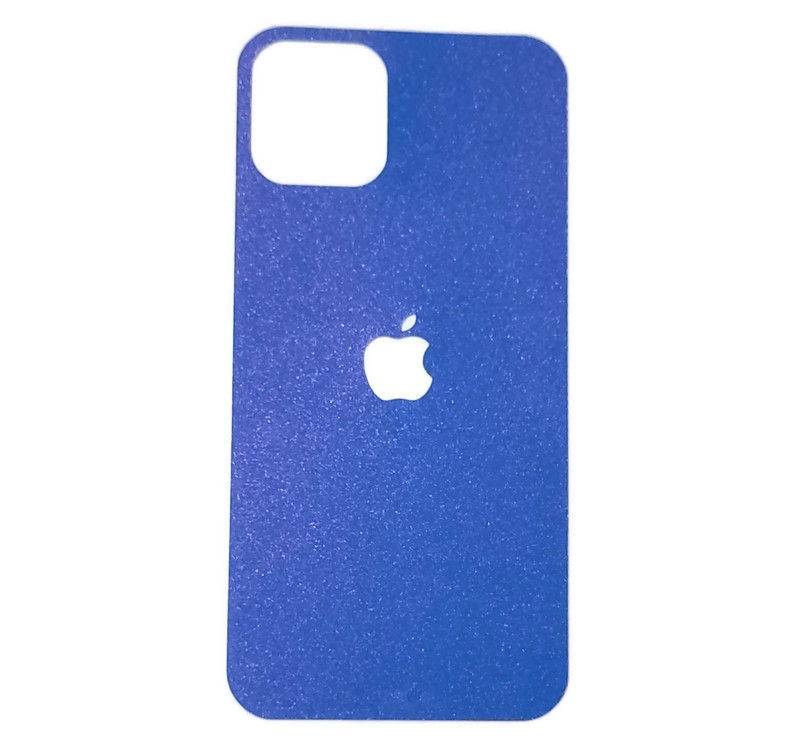 Захисна плівка-наклейка на кришку телефона для Apple iPhone 11 (6.1") Блискітки Shine Blue
