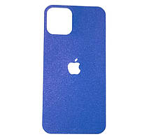 Захисна плівка-наклейка на кришку телефона для Apple iPhone 14 Pro (6.1") Блискітки Shine Blue