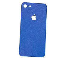 Захисна плівка-наклейка на кришку телефона для Apple iPhone SE (2020) Блискітки Shine Blue