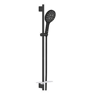 Душова штанга чорна Grohe Rainshower SmartActive 22725KF5 чорний