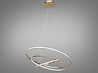 Сучасна світлодіодна люстра кільця MD9079-3AG-800+600+400 dimmer, фото 2