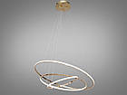 Сучасна світлодіодна люстра кільця MD9079-3AG-800+600+400 dimmer, фото 3