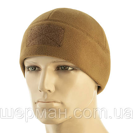 M-Tac шапка Watch Cap Elite фліс (320г/м2) з липучкою Coyote Brown S, фото 1