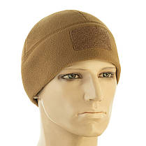 M-Tac шапка Watch Cap Elite фліс (320г/м2) з липучкою Coyote Brown S, фото 4