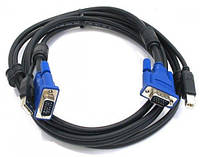 KVM кабель D-Link DKVM-CU USB Cable Kit for DKVM Switches 1,8м