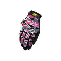 Перчатки строительные Women's Original Pink Camo розмір (MD) MECHANIX