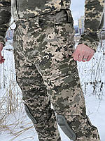 Армійські тактичні штурмові штани піксель, Чоловічі демісезонні військові штани ЗСУ