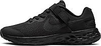 Кроссовки детские Nike REVOLUTION 6 FLYEASE NN (GS) черные DD1113-001