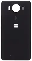 Задняя крышка корпуса Microsoft (Nokia) Lumia 950 (RM-1118) Black