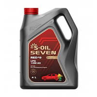 Масло моторное S-OIL SEVEN RED #9 LPG 10W-40 синтетическое, для LPG двигателей (Пр-во S-OIL) SNLPG10404