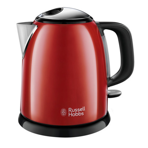 Електрочайник дисковий Russell Hobbs Colours Plus Mini 1л Червоний