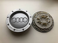 Колпачки заглушки на литые диски Ауди Audi 146мм, 8D0 601 165 K, 8D0601165K, A3,A4,A5,A6,A7,A8,TT,Q3,Q5,Q7