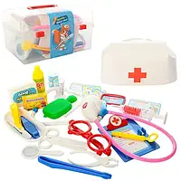 Набор Доктора Детский игровой набор врача, игрушечный набор доктора в чемодане для детей