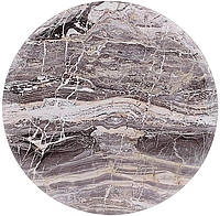 Подставка под горячее керамическая "Grey Marble" Ø16см на пробковой основе
