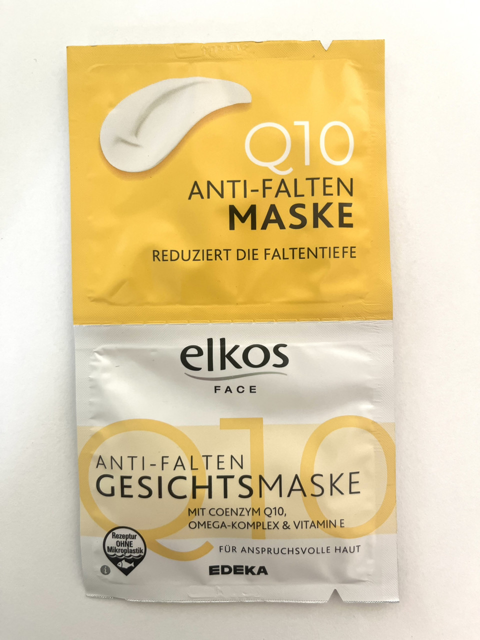 Маска для обличчя Elkos Q10 відновлення 2x8 мл