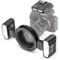 Макровспышка Meike MK-MT24 II Macro Twin Flash TTL Sony (биполярная беспроводная вспышка)