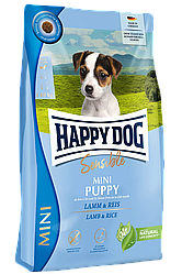 Корм для цуценят Хепі Дог Сенсібл Міні Паппі Happy Dog Sensible Mini Puppy Lamb&Reis 800 г з ягнятком та рисом