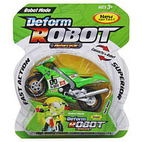 Мотоцикл-трансформер "Deform robot", зеленый [tsi217056-ТSІ]