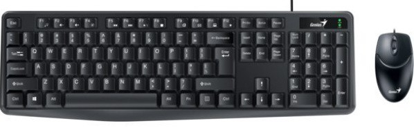 Комплект Genius KM-170 USB Black Ukr, фото 1