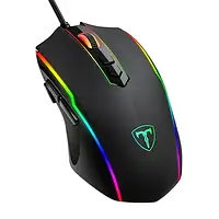 Мышка игровая VicTsing PC278A 8000DPI c RGB и поддержкой макросов Черный