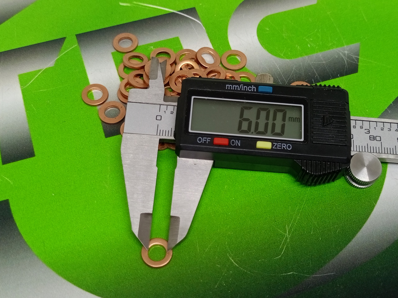 Шайба мідна 6х10-1,5 мм (мідь), фото 1