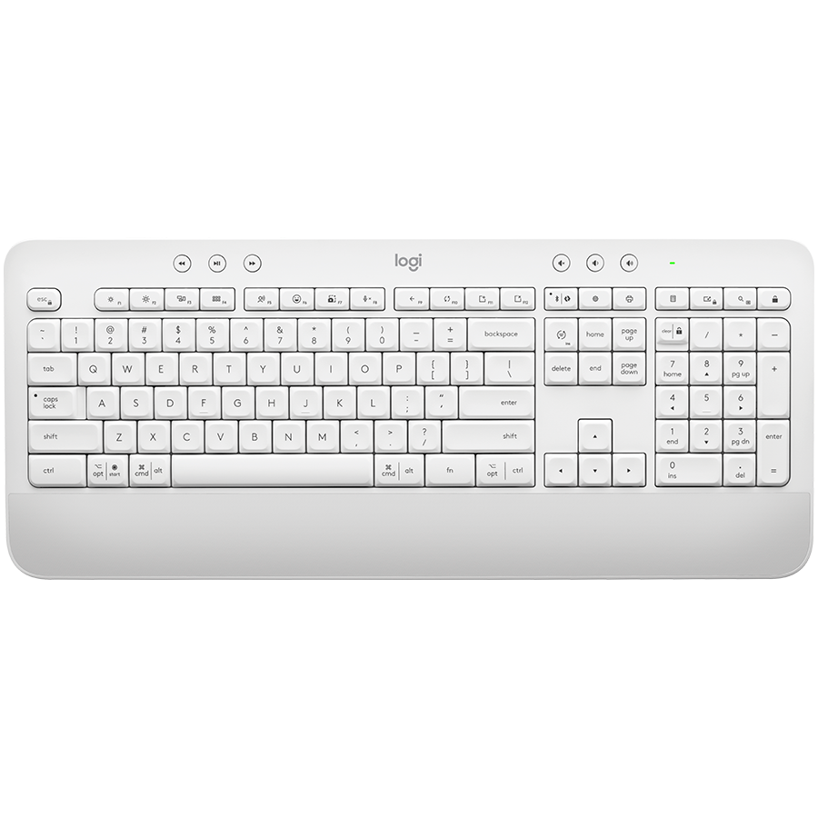 Клавіатура Logitech Signature K650 USB/Bluetooth White (920-010977), фото 1