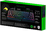 Ігрова клавіатура Razer BlackWidow V3 Mini HyperSpeed Yellow Switch WL/BT/USB RU RGB, Black (RZ03-03, фото 8