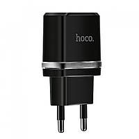 СЗУ Hoco - C12 Smart 2 USB 2.4A Black