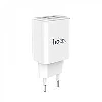 СЗУ Hoco - C62A Victoria 2 USB 2.1 A White