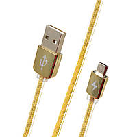 Кабель usb Remax Micro USB Cable (1m) Gold