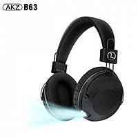 Навушники Bluetooth бездротові AKZ-B63 Black