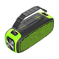 Портативная Bluetooth колонка WiWU P16 Max Black & Green