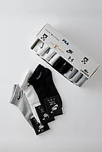 Комплект жіночих шкарпеток Nike 8 пар | Шкарпеткові бавовняні Найк Набір шкарпеток у коробці